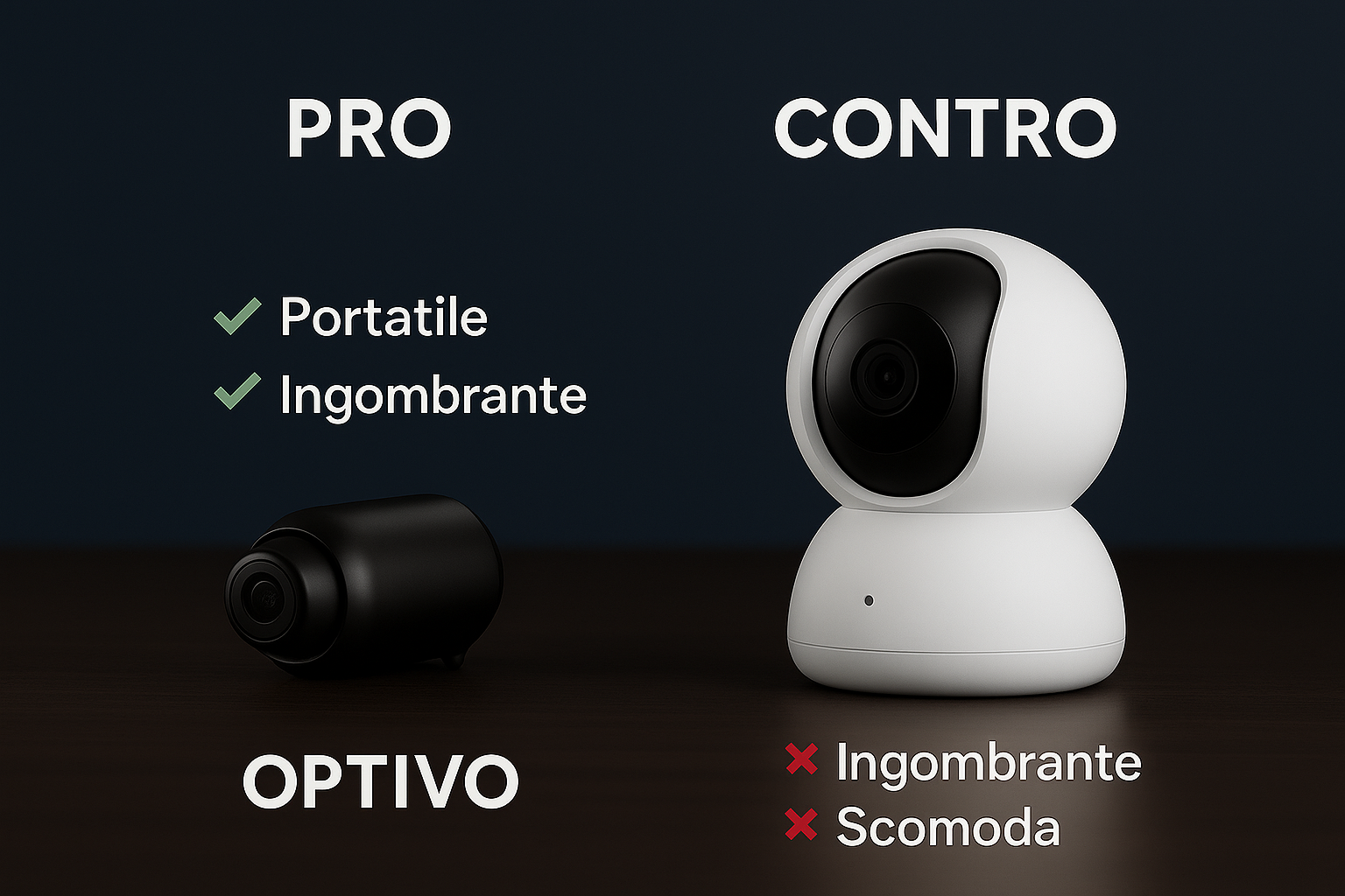 Telecamera WiFi 4K 1080P X5™ – Sorveglianza domestica con visione notturna